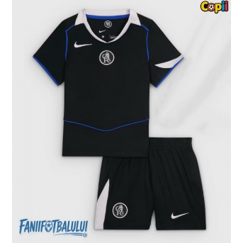 Chelsea Echipament de Fotbal Replică 2025-26 Copii Treilea (+ Șorturi)